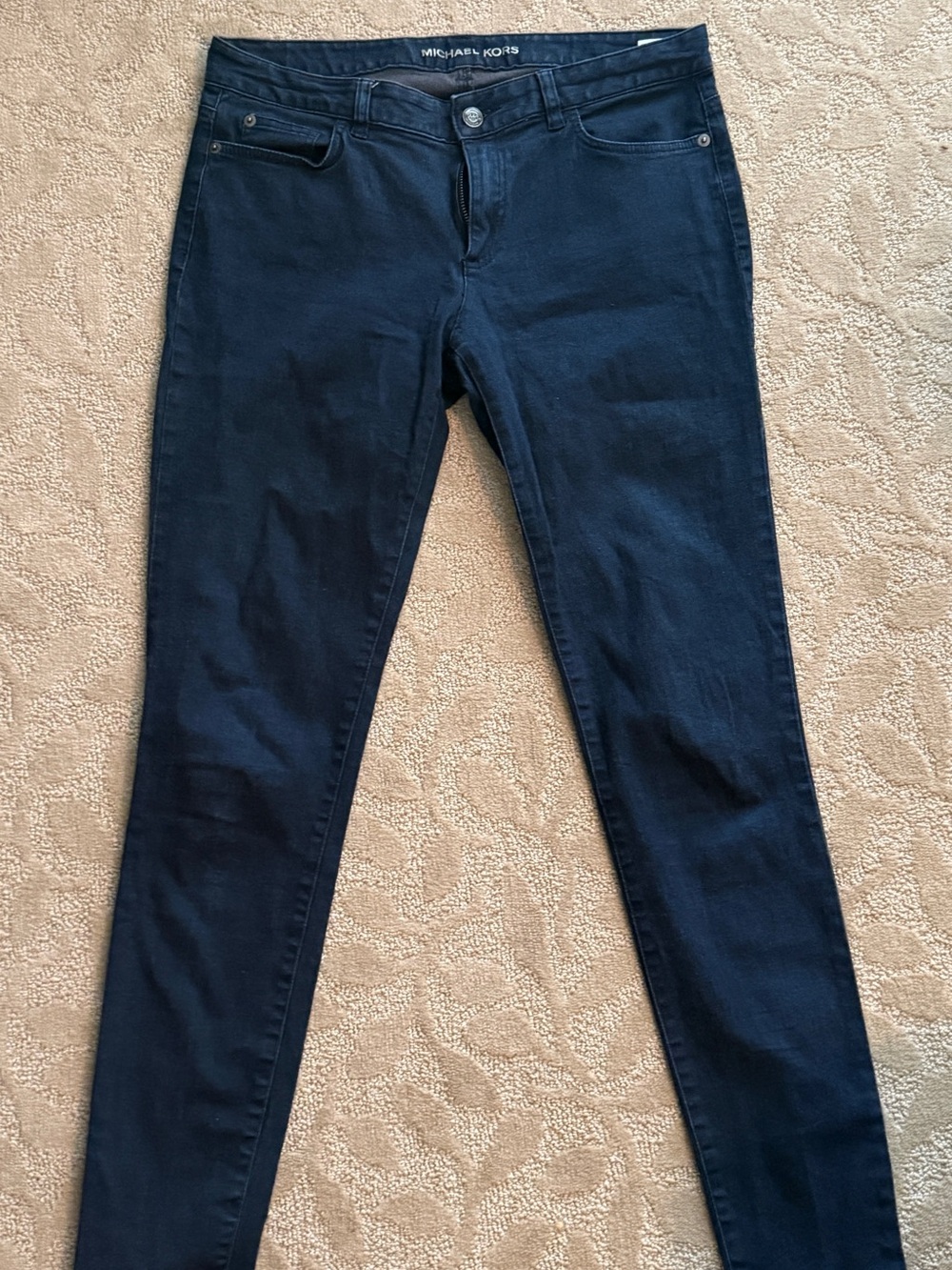 Michael Kors Women's Skinny Jeans - Dark Blue